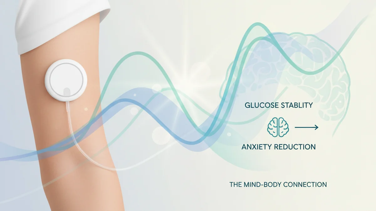 Скритата връзка между кръвната захар и тревожността: какво разкриват устройствата за непрекъснато наблюдение на глюкозата