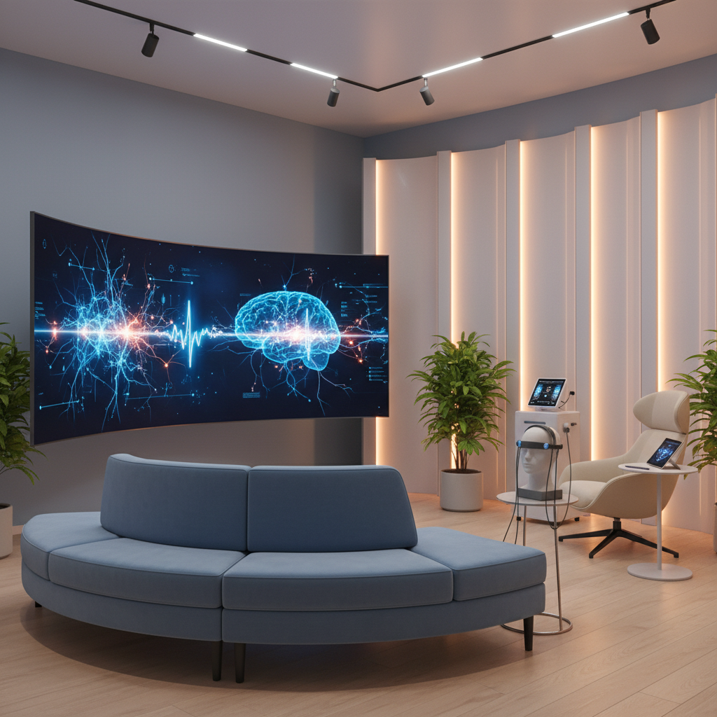 Персонализирана AVE терапия: Как EEG оптимизира лечението на депресия и тревожност